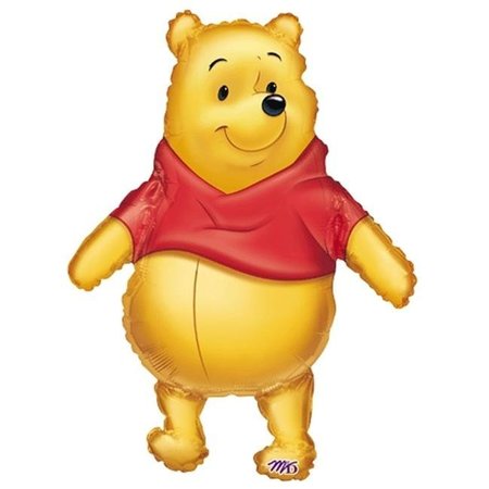 LOFTUS INTERNATIONAL Loftus International M0-8335 Pooh Big As Life Super Shape Balloon M0-8335